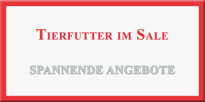 Tierfutter im Sale