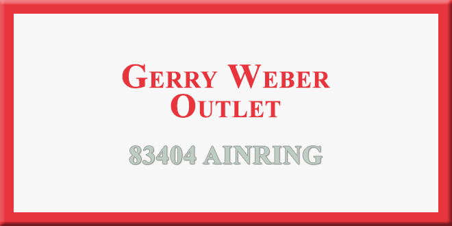 gerry weber outlet in ainring